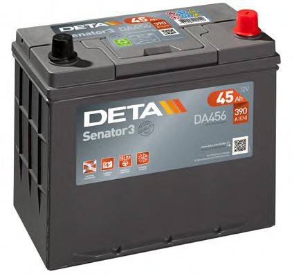 Стартерная аккумуляторная батарея; Стартерная аккумуляторная батарея DETA DA456