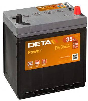 Стартерная аккумуляторная батарея; Стартерная аккумуляторная батарея DETA DB356A
