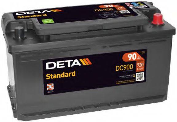 Стартерная аккумуляторная батарея; Стартерная аккумуляторная батарея DETA DC900