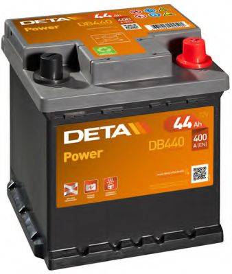Стартерная аккумуляторная батарея; Стартерная аккумуляторная батарея DETA DB440
