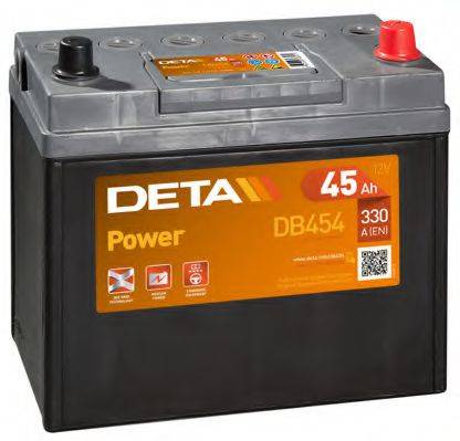 Стартерная аккумуляторная батарея; Стартерная аккумуляторная батарея DETA DB454