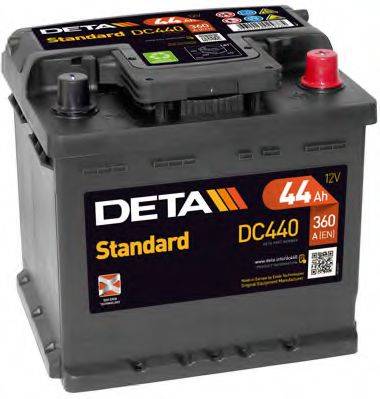 DETA DC440 Стартерная аккумуляторная батарея; Стартерная аккумуляторная батарея