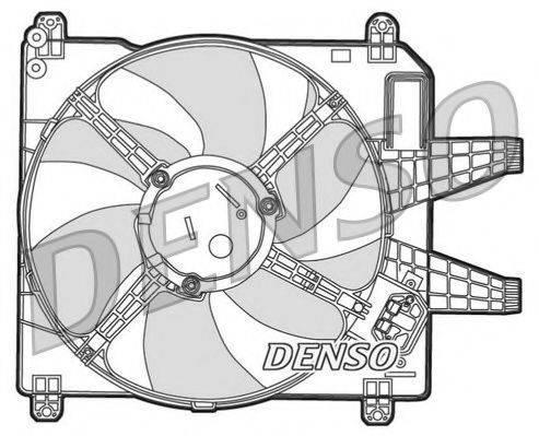 Вентилятор, охлаждение двигателя NPS DER09004