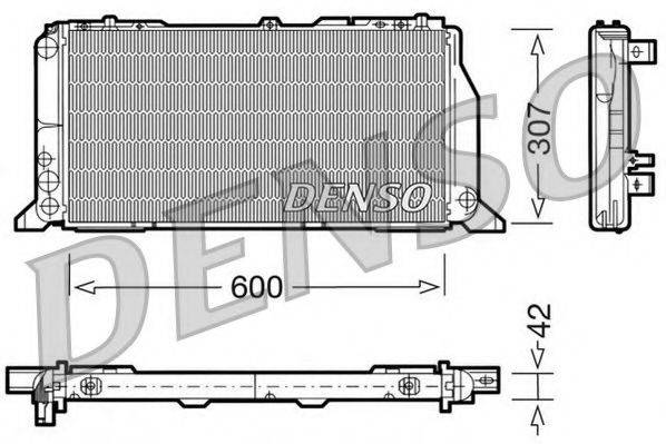 NPS DRM02013 Радиатор, охлаждение двигателя