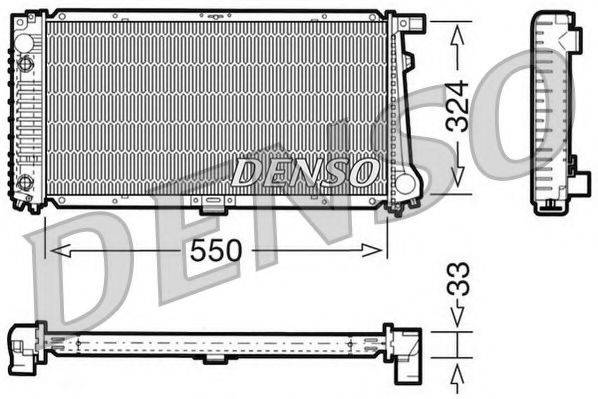 Радиатор, охлаждение двигателя NPS DRM05059