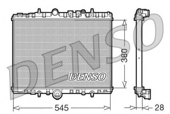 Радиатор, охлаждение двигателя NPS DRM07056