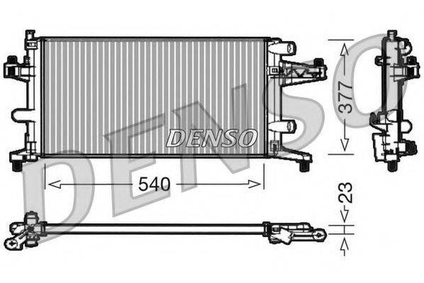 Радиатор, охлаждение двигателя NPS DRM20040