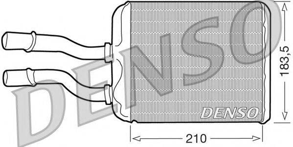 NPS DRR01011 Теплообменник, отопление салона