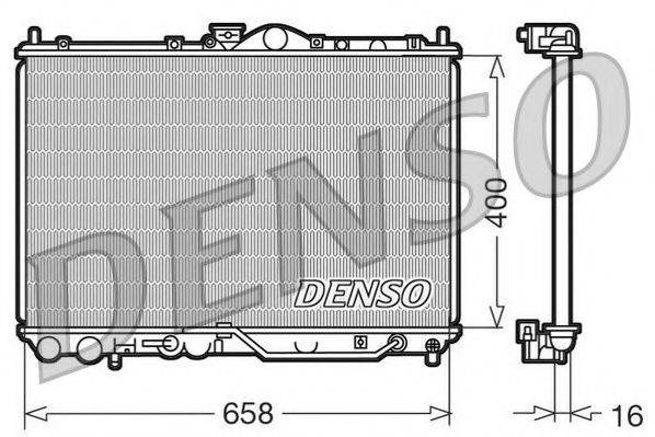 NPS DRM45011 Радиатор, охлаждение двигателя