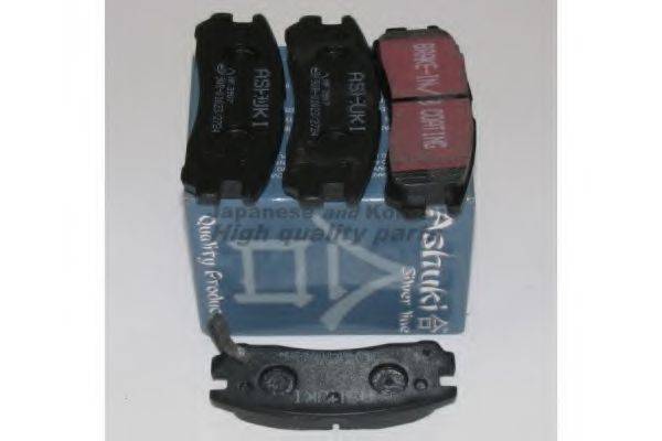 Комплект тормозных колодок, дисковый тормоз ASHUKI C012-05A
