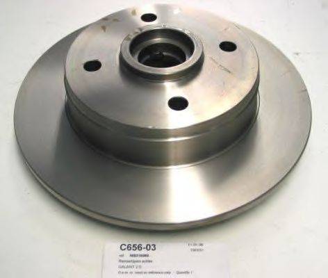 Тормозной диск ASHUKI C656-03