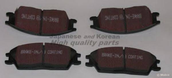 Комплект тормозных колодок, дисковый тормоз ASHUKI Y025-01A