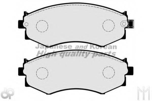 Комплект тормозных колодок, дисковый тормоз ASHUKI Y025-10A