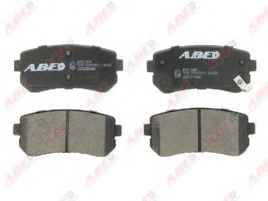 ABE C20308ABE Комплект тормозных колодок, дисковый тормоз