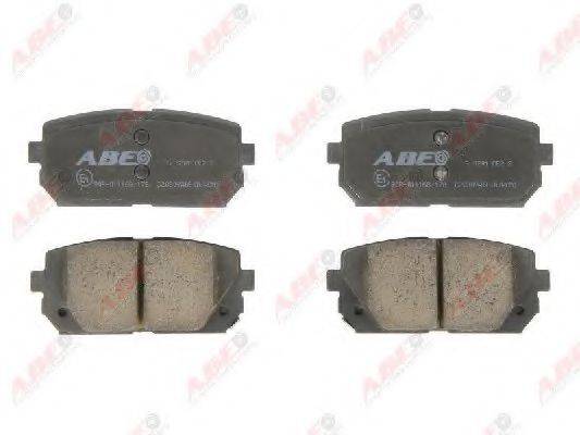 ABE C20309ABE Комплект тормозных колодок, дисковый тормоз
