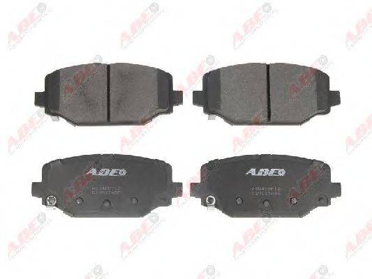 ABE C2Y027ABE Комплект тормозных колодок, дисковый тормоз