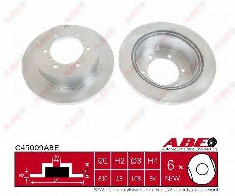 Тормозной диск ABE C45009ABE