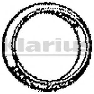 Уплотнительное кольцо, труба выхлопного газа KLARIUS 410339