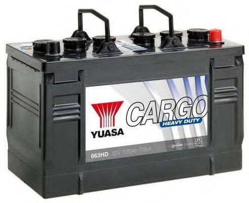 Стартерная аккумуляторная батарея YUASA 663HD