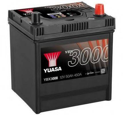 Стартерная аккумуляторная батарея YUASA YBX3008