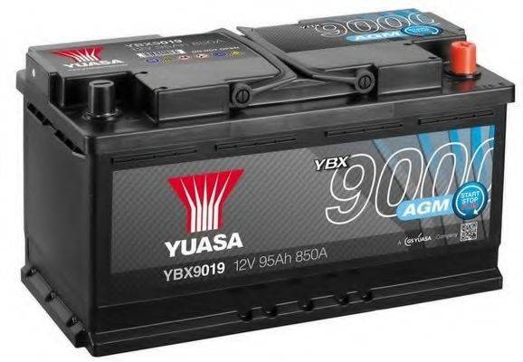 Стартерная аккумуляторная батарея YUASA YBX9019