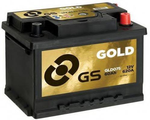 Стартерная аккумуляторная батарея GS GLD075