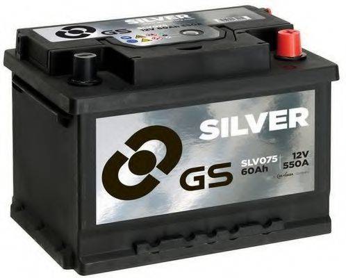 Стартерная аккумуляторная батарея GS SLV075