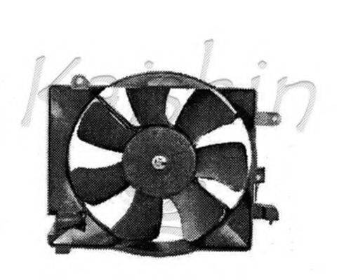 KAISHIN 96181889 Радиатор, охлаждение двигателя