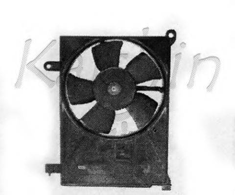 Радиатор, охлаждение двигателя KAISHIN 96182264