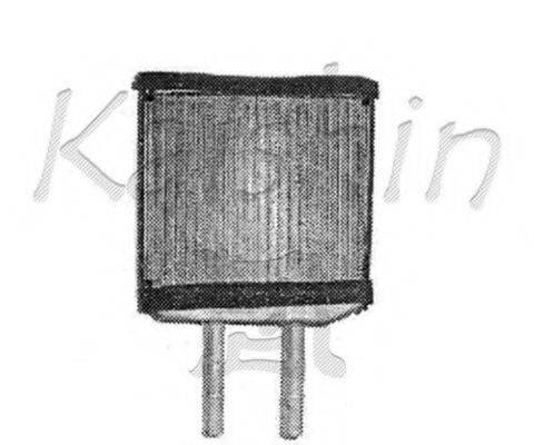 Радиатор, охлаждение двигателя KAISHIN 96314858