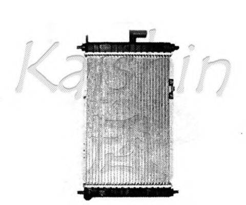 KAISHIN 96322941 Радиатор, охлаждение двигателя
