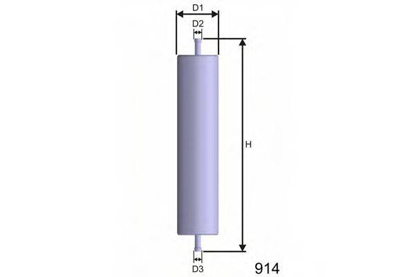 Топливный фильтр MISFAT E508