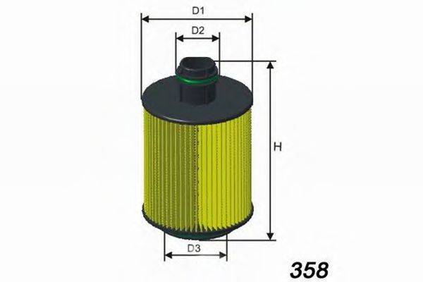 MISFAT L061 Масляный фильтр