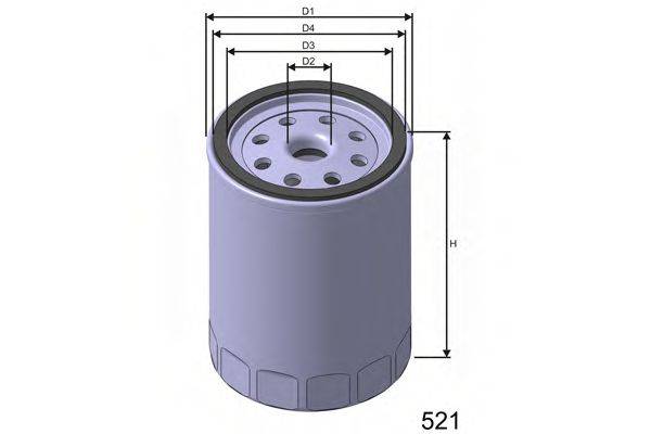 Масляный фильтр MISFAT Z438