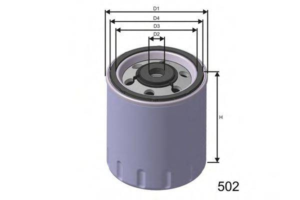 MISFAT M344 Топливный фильтр