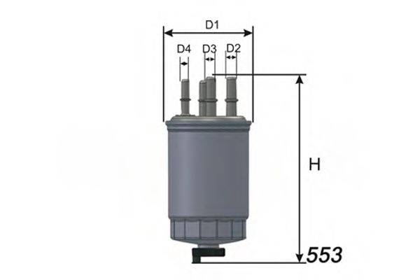 Топливный фильтр MISFAT M331