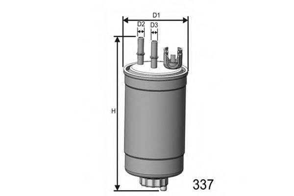 MISFAT M264 Топливный фильтр