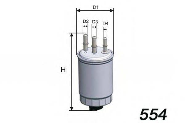 MISFAT M294 Топливный фильтр