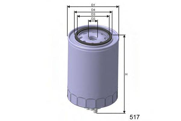 MISFAT M350B Топливный фильтр