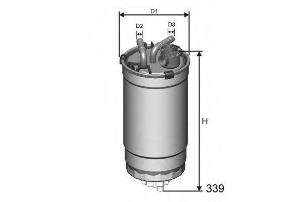 MISFAT M428 Топливный фильтр
