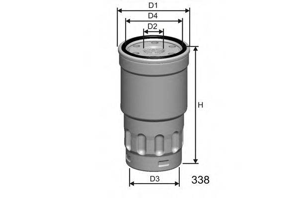 MISFAT M413 Топливный фильтр