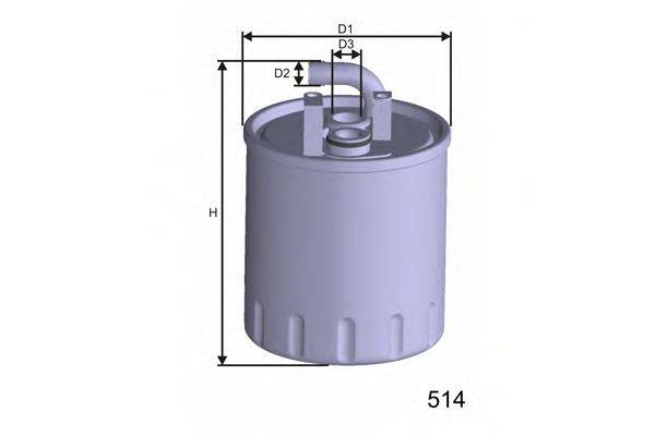 MISFAT M416 Топливный фильтр
