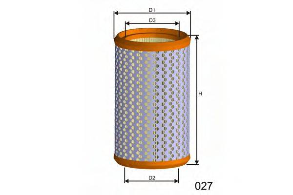 MISFAT R232 Воздушный фильтр