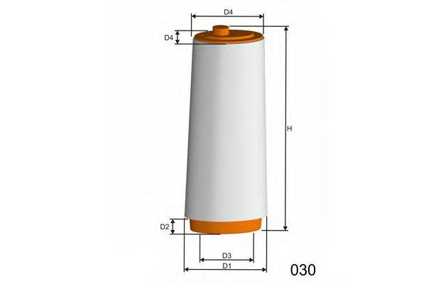 Воздушный фильтр MISFAT R404