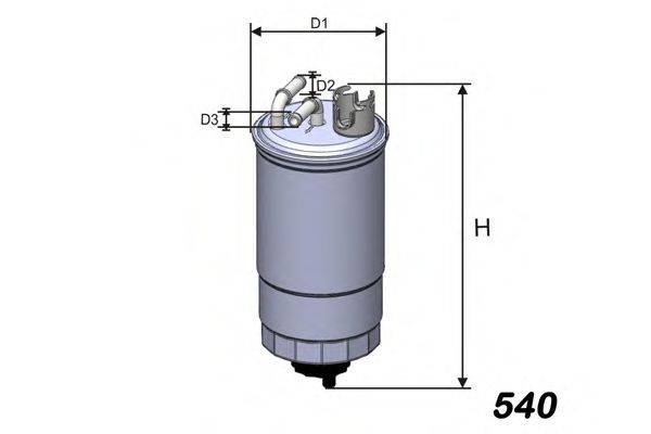 MISFAT M275 Топливный фильтр