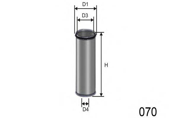 Воздушный фильтр MISFAT R651