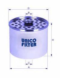 Топливный фильтр UNICO FILTER FP 870 x