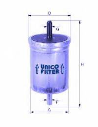 UNICO FILTER FI8145 Топливный фильтр