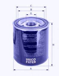 UNICO FILTER AD131651X Патрон осушителя воздуха, пневматическая система