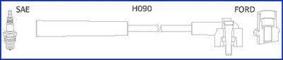 HITACHI 134659 Комплект проводов зажигания
